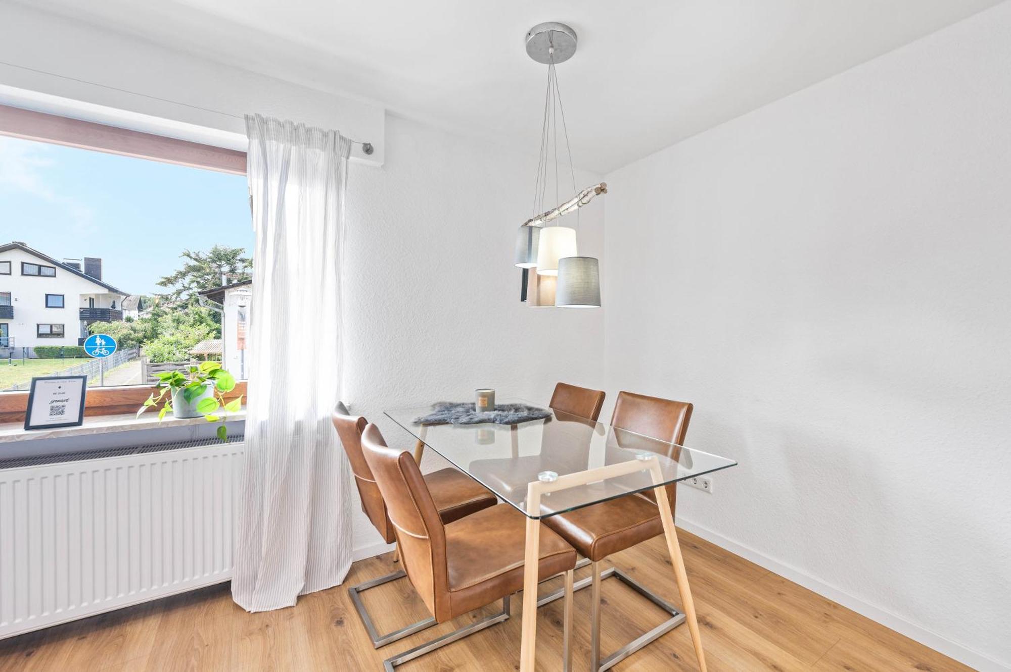 Ruhiges Und Zentrales Apartment In Huettenfeld Lampertheim Bagian luar foto
